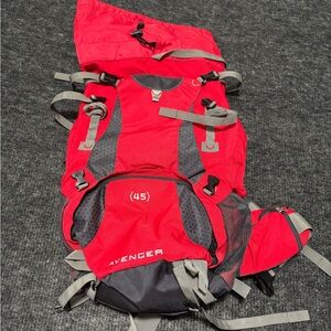 High Sierra Red Backpack